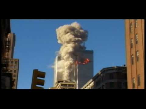 1st Plane Crash on 9/11 - Full length, high quality