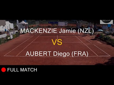 MACKENZIE Jamie (NZL) VS AUBERT Diego (FRA) - La Balle Mimosa 2022