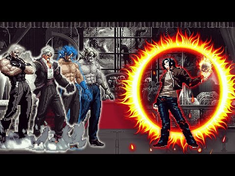 [Mugen KOF] Neo Kyo LV 2 Vs Rugal Team