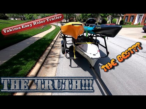 The TRUTH about the Yakima Easy Rider trailer!
