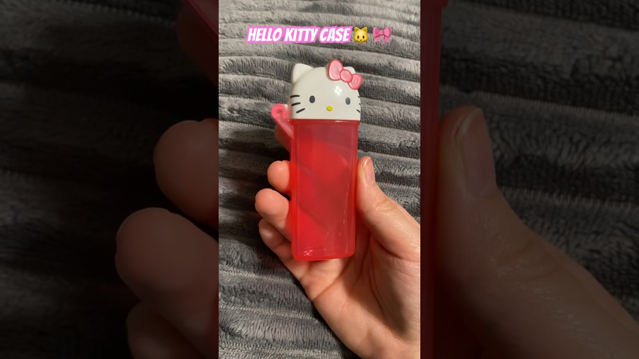 Hello Kitty Case #review #notsponsored #hellokitty #whatsinmybag #whatsinmypurse #amazonfinds