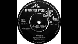 UK New Entry 1964 (14) Manfred Mann - 5-4-3-2-1
