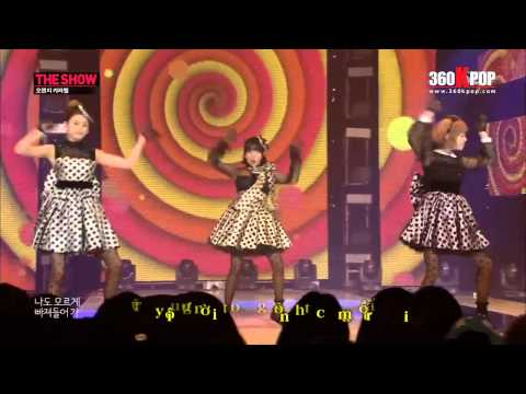 [Vietsub][Perf] Orange Caramel - Catallena (140326 SBS The Show All About K-pop){Playgirlz Team}