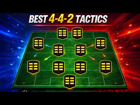 These Unbeatable 4-4-2 Custom Tactics & Roles Will DOMINATE FC 26 🚀