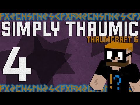 Thaumcraft 6 - Simply Thaumic Minecraft 1.10+ - Ep. 4 - Obtaining and Prepping the Crucible