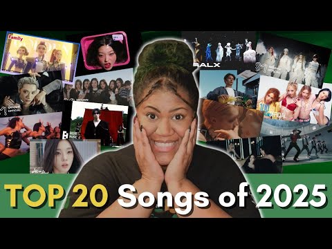 My TOP 20 Favourite Songs of 2025 (K-Pop & More!) - K-Pop w/ Khadija 💚