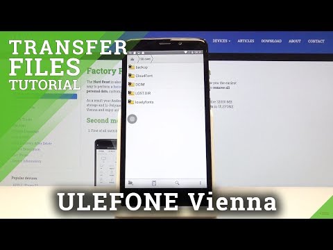 How to Copy Data in ULEFONE Vienna - Transfer Files