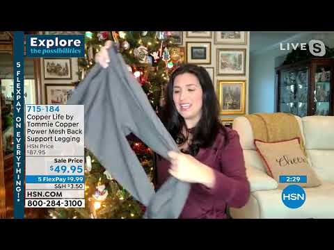 Copper Life by Tommie Copper Power Mesh Back Support Leg...