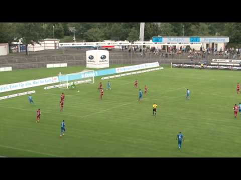 3. Liga, 2. Spieltag: SV Stuttgarter Kickers vs. SSV Jahn Regensburg - Zusammenfassung (Die Ligen)