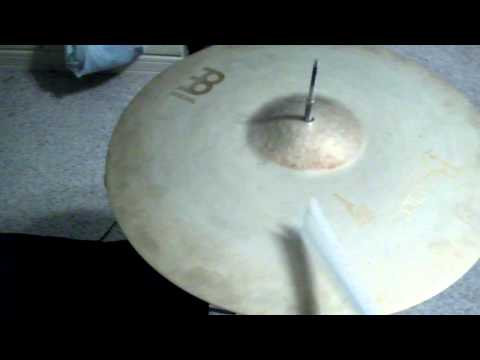 Meinl Byzance Sand Ride with Vater Plastic Brushes