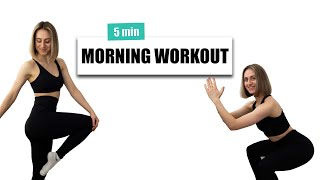 5 MIN MORNING WORKOUT {let`s wake up together}