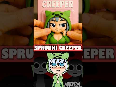 Incredibox Sprunki OC - Creeper Avatar Aliezee but Action Figure!