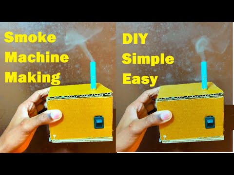 How To Make a Smoke Absorber Machine Working Model Simple and Easy for exhibition howtofunda