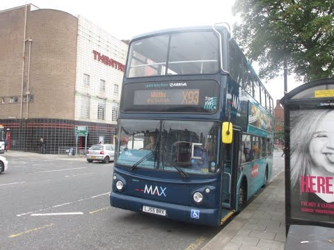 [THRASH] Arriva North East 7426 LJ55BRX on X93 to Scarborough 20170630 Part 1