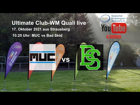 WUCC Qualifikationsturnier Open 2021 MUC - Bad Skid