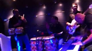 Daniel Pena with Tito Puente, Jr.