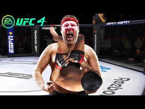UFC4 Bruce Lee vs Big Burger lover EA Sports UFC 4 PS5