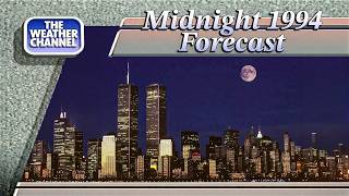 94' MIDNIGHT WEATHER CHANNEL VAPORWAVE // Nostalgic VHS Vaporwave with Visuals