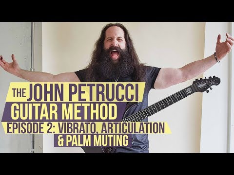 The John Petrucci Guitar Method  -  Episode 2: Vibrato, Articulation and Palm Muting