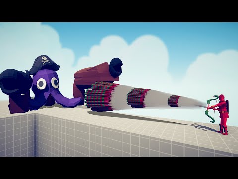 KRAKEN vs EVERY GOD - Totally Accurate Battle Simulator TABS
