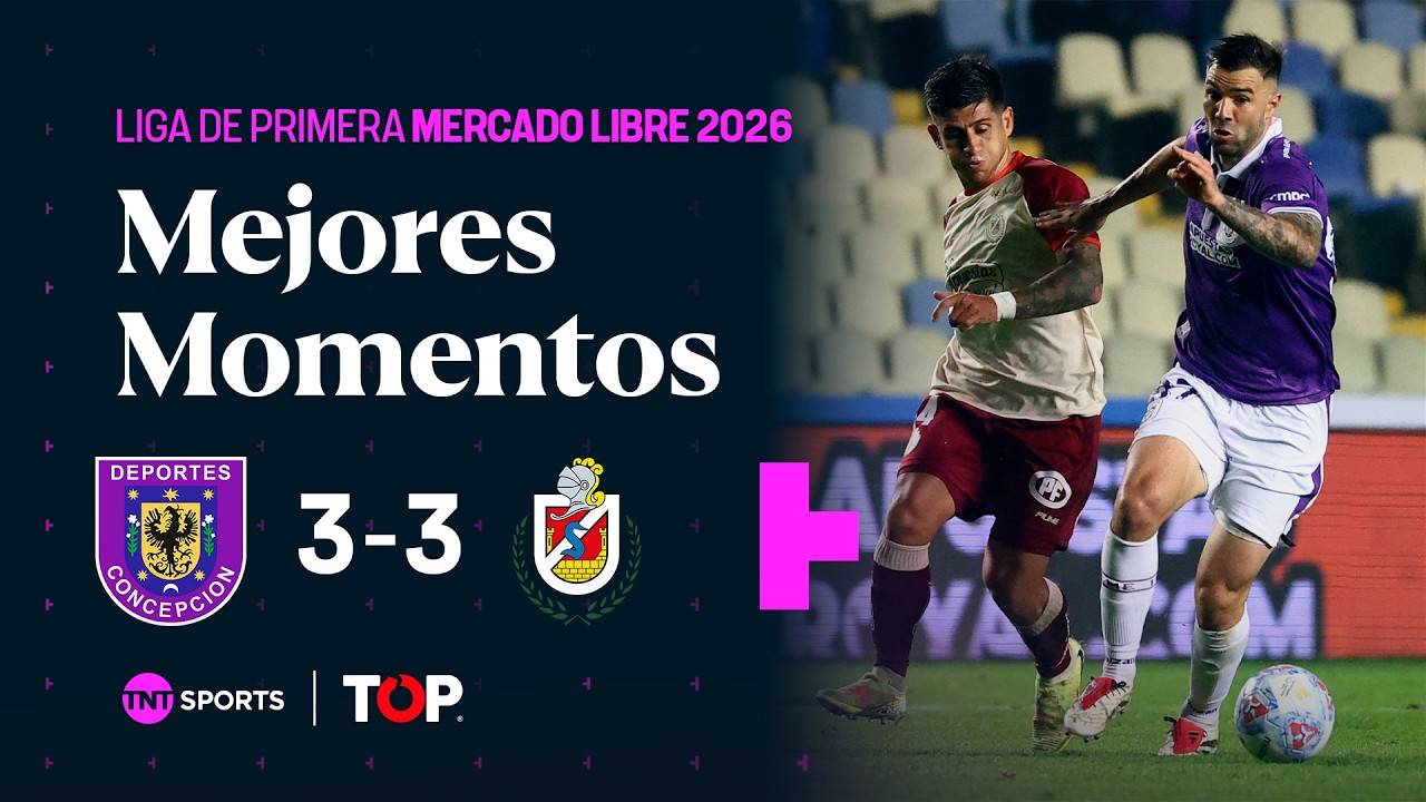 Deportes Concepción vs Deportes La Serena Highlights