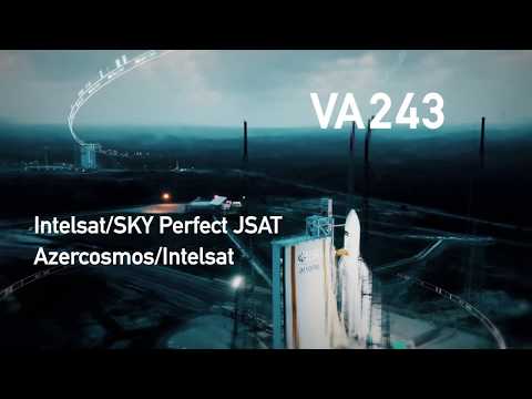 COMING SOON | Arianespace Flight VA243 – Horizons 3e / Azerspace-2/Intelsat 38