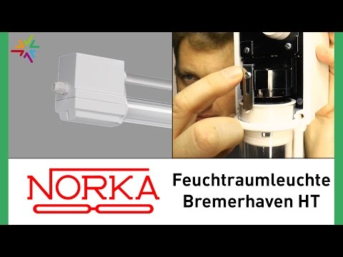 Feuchtraumleuchte NORKA Bremerhaven HT [watt24-Video Nr. 113]