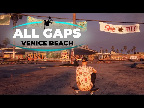 All Gaps - Venice Beach - Tony Hawk's Pro Skater 1 + 2 - Gap Master Trophy