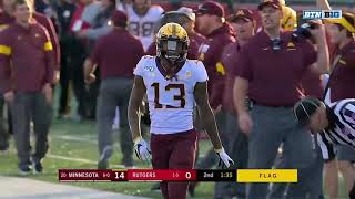Gopher Football: Offensive Highlights in 42-7 Win at Rutgers