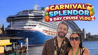CARNIVAL SPLENDOR - 9 DAY CRUISE VLOG 