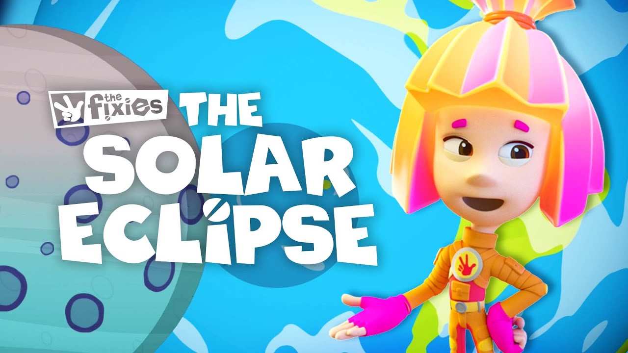 The Solar Eclipse! | The Fixies | Cartoons for Kids