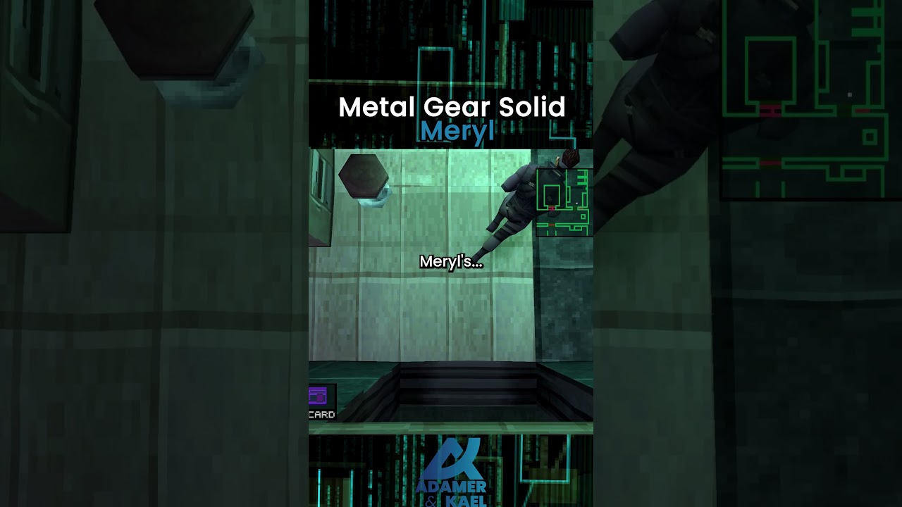 Did you Know? Metal Gear Solid Meryl #metalgearsolid