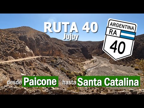 🚗 Viajamos en nuestro auto por la RUTA 40 en Jujuy 🎵 desde Paicone hasta Santa Catalina