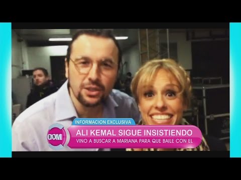 Mirá lo que hizo Ergün Demir para conseguir que Mariana Fabbiani baile con él en Showmatch