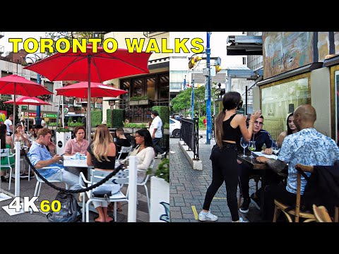 Packed Toronto Patios on Friday Night in Yorkville & Annex (June 18, 2021)