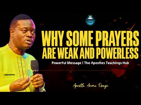 THIS IS AN IMPORTANT INGREDIENT IN YOUR PRAYER | APOSTLE AROME OSAYI