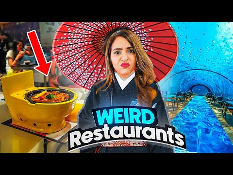 Eating at Weird RESTAURANTS that only Exist in JAPAN 😲 *SHOCKING*