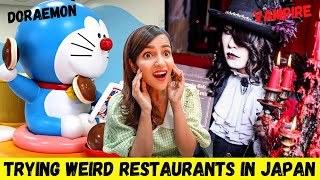 Eating at Weird RESTAURANTS that only Exist in JAPAN 😲 *SHOCKING*