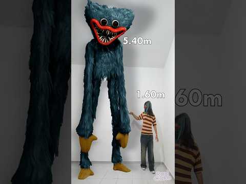 ESTATURA DE LOS PERSONAJES DE POPPY PLAYTIME :D #SHORTS