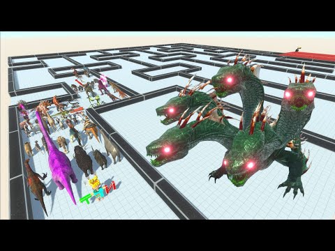 ESCAPE FROM ALIEN HYDRA #3 - Animal Revolt Battle Simulator