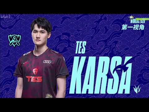 [Proview] TES KARSA NIDALEE | FNC vs TES - Worlds 2020 QuarterFinals Game 4 | KARSA