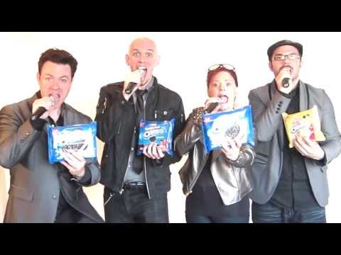 Blue Jupiter sings Oreo's new Wonderfilled A Cappella song