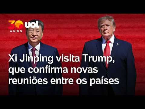 Trump afirma que visita de Xi Jinping foi “muito positiva” e confirma novas reuniões entre países