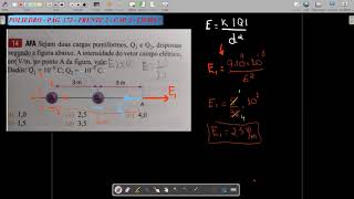 AFA SEJAM DUAS CARGAS PUNTIFORMES, Q1 E Q2, DISPOSTAS SEGUNDO A FIGURA ABAIXO