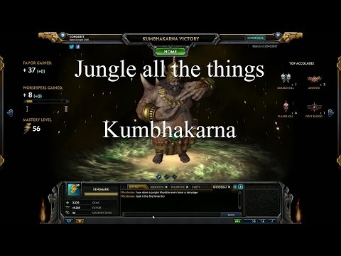 Smite: Jungle all the things part 29 - Kumbhakarna
