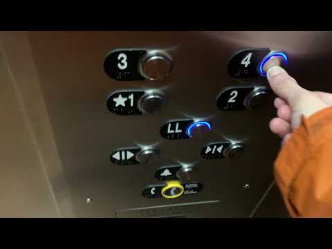 INTERESTING!! Modded US Soft Touch/ThyssenKrupp Hydraulic Elevators at the Fairfield Inn