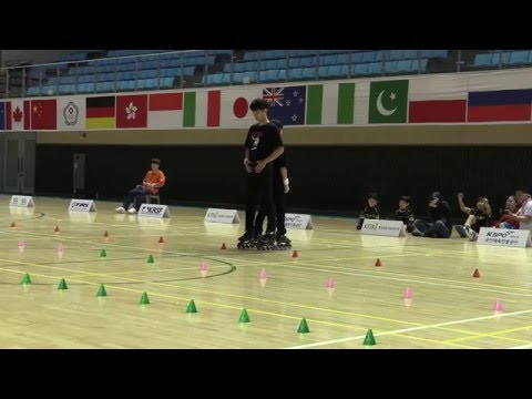 2016 Namwon Korea Open Freestyle Pair 2nd Kim Jun Kyeom & Kim Bong Geum(Korea)
