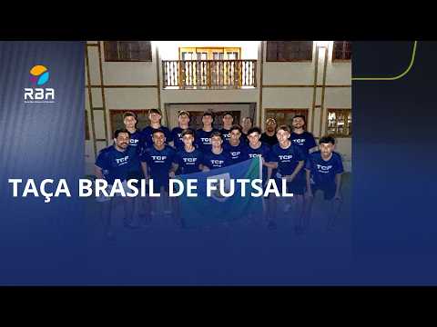 Taça Brasil de Futsal: sub15 de Trombudo Central representa SC