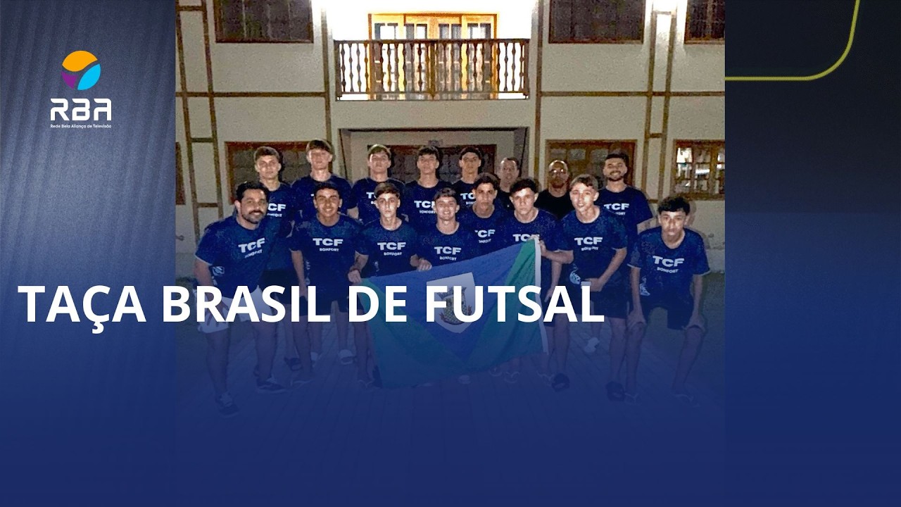 Taça Brasil de Futsal: sub15 de Trombudo Central representa SC