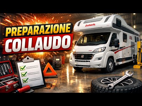 ep. 437 PREPARIAMO IL CAMPER PER FARE IL COLLAUDO